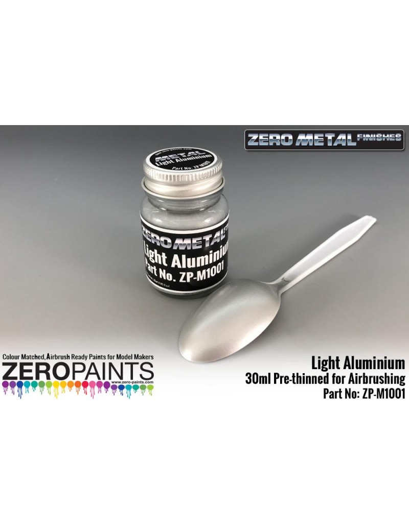 ZP - Light Aluminium Paint - 30ml - M1001