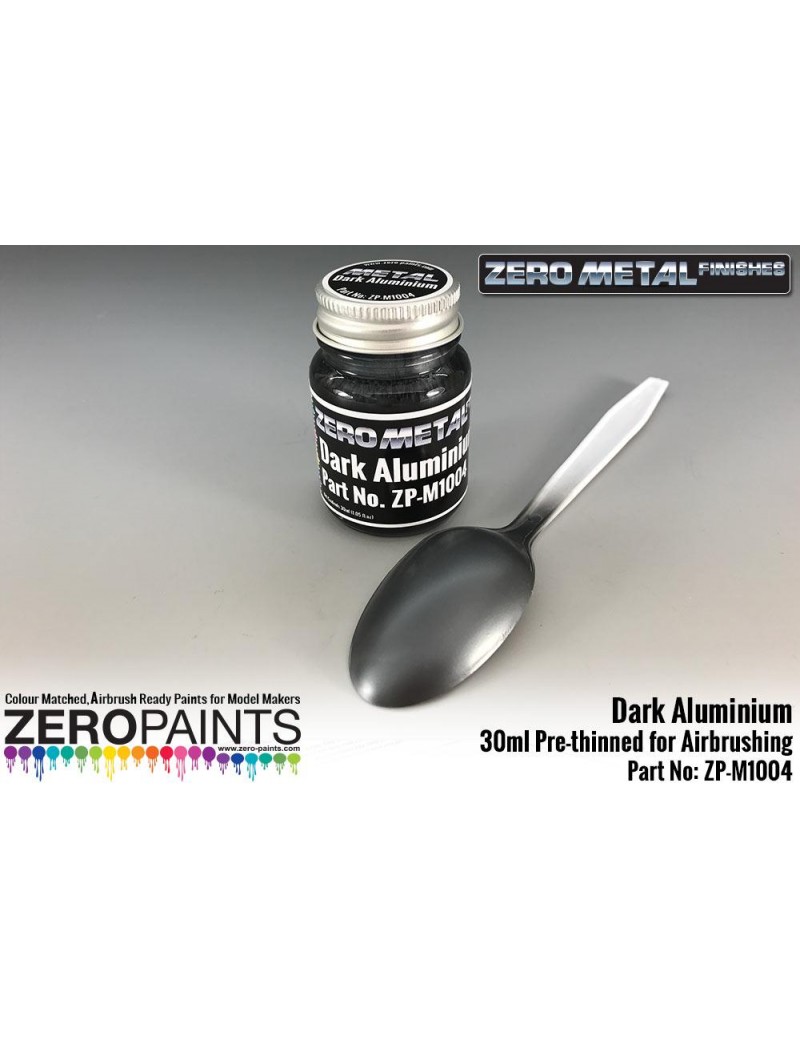 ZP - Dark Aluminium Paint - 30ml - M1004