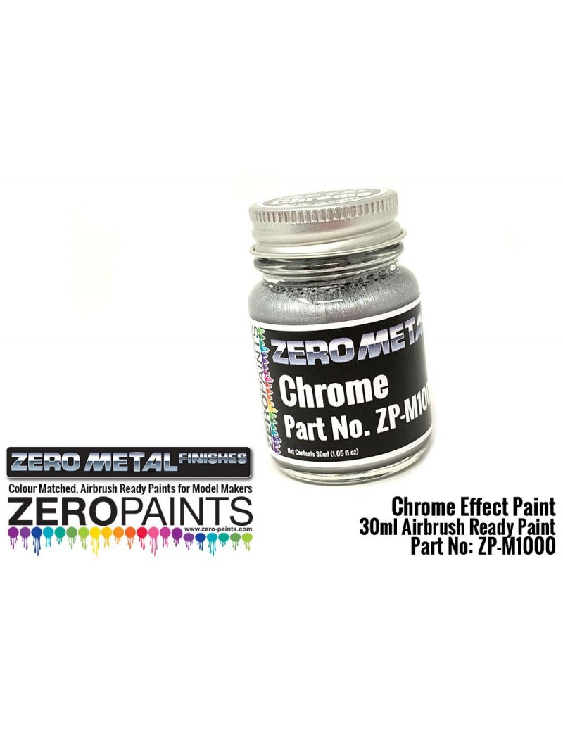 ZP - Chrome Paint 30ml - Zero Paints - M1000