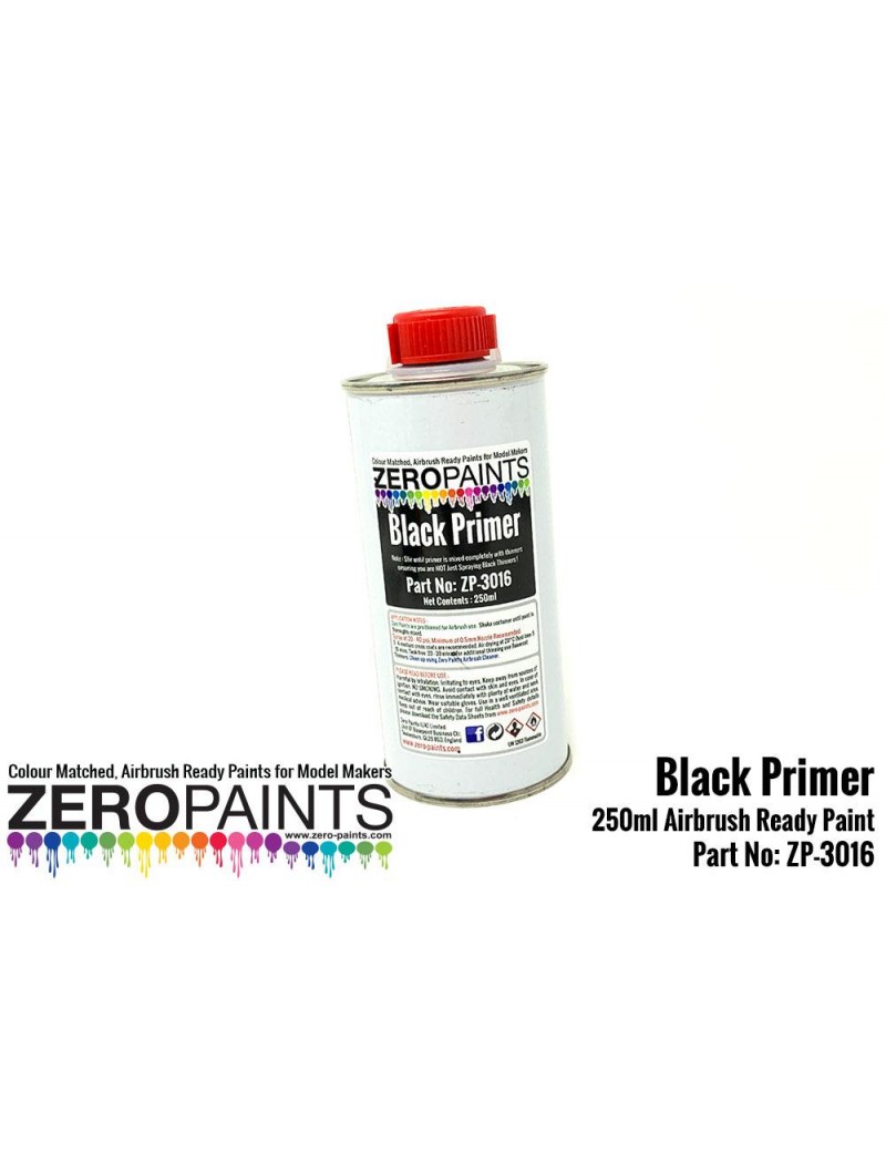ZP - Black Primer/Micro Filler 250ml - 3016