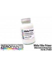ZP - WHITE Airbrushing Primer/Micro Filler 120ml - 3023