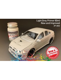 ZP - Light Grey Primer 60ml Airbrush Ready - New and Improved  - 3032