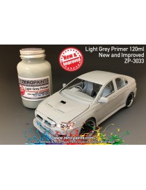 ZP - Light Grey Primer 120ml Airbrush Ready - New and Improved  - 3033