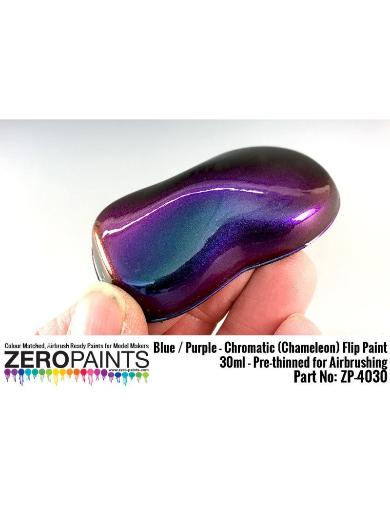 ZP - Blue/Purple - Chromatic (Chameleon) Flip Paint 15ml  - 4030