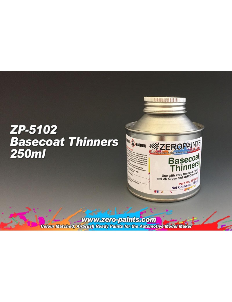 ZP - Basecoat Thinners 250ml  - 5102