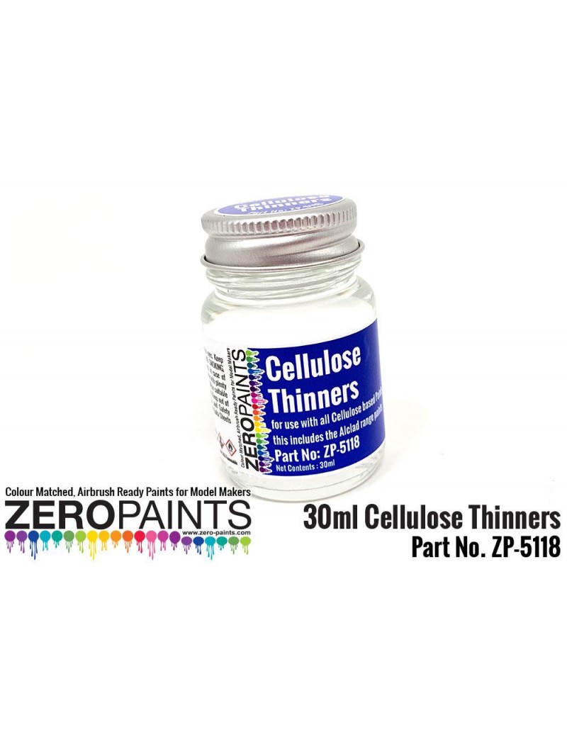 ZP - Cellulose Thinners 30ml  - 5118