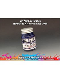 ZP - Royal Blue Paint 30ml - Similar to Tamiya X3 - 7003