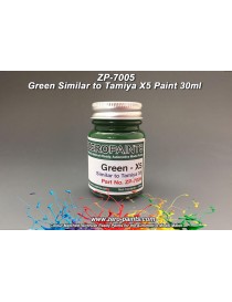 ZP - Green Paint 30ml - Similar to Tamiya X5 - 7005