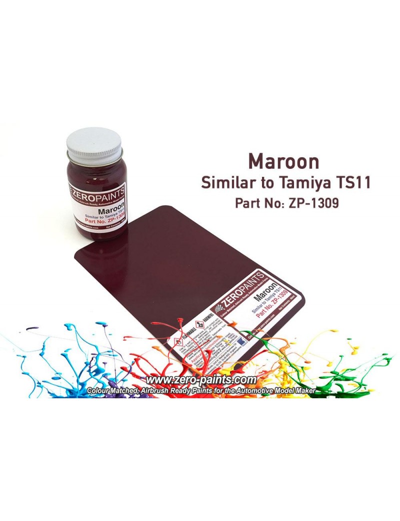 ZP - Maroon Paint - Similar to TS11 60ml - 1309