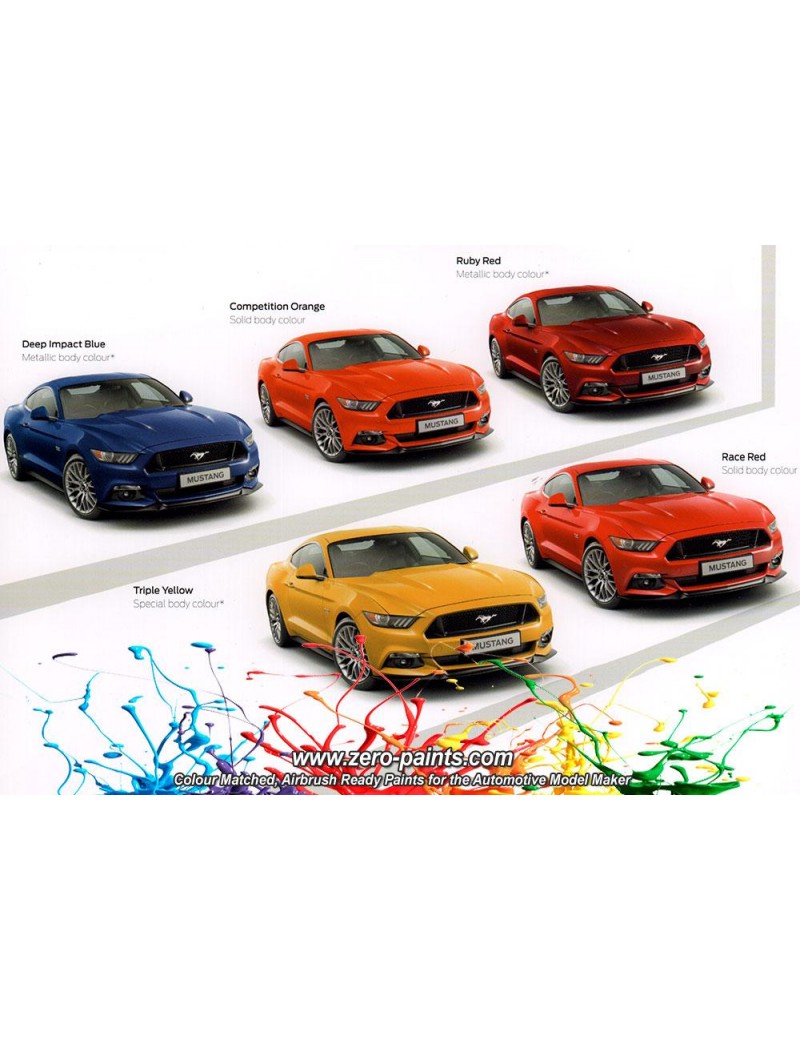 ZP - 2015 Ford Mustang Paints 60ml  - 1339