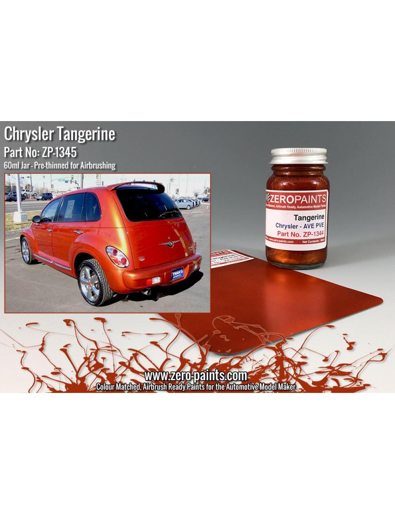 ZP - Chrysler Tangerine Paint 60ml  - 1344