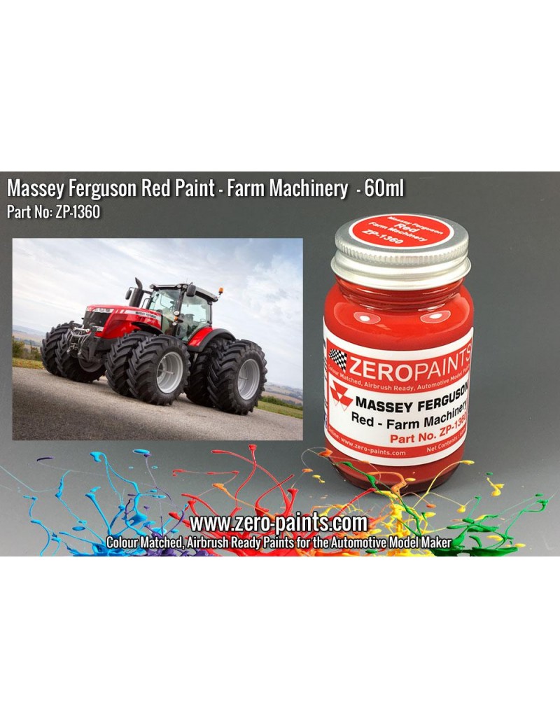 ZP - Massey Ferguson Yellow Paint 60ml (Farm Machinery) - 1360