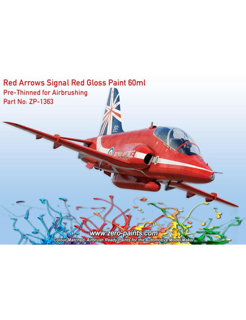 ZP - Red Arrows - Signal Red Gloss Paint 60ml  - 1363