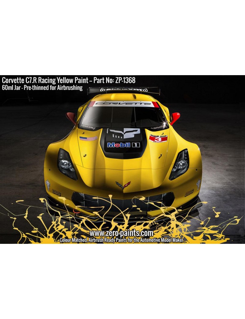 ZP - Corvette C7.R Racing Yellow Paint 60ml - 1368