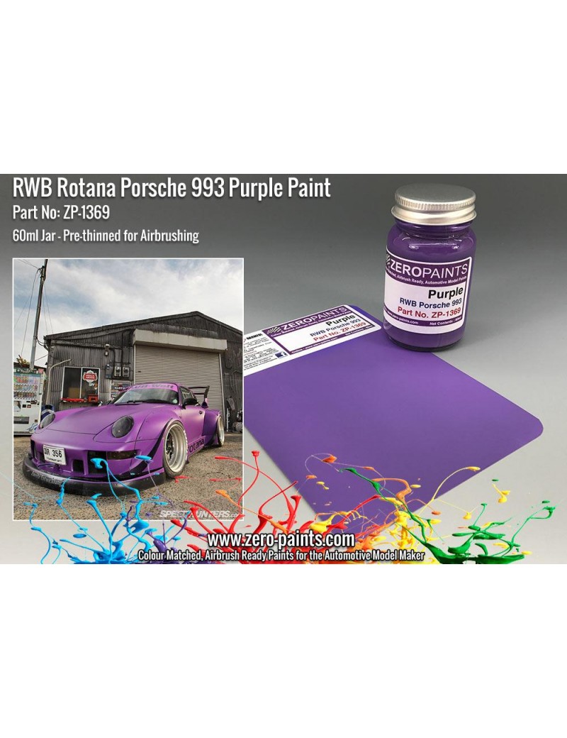ZP - RWB Rotana Porsche 993 Purple Paint 60ml - 1369