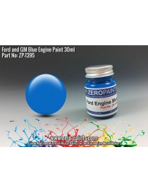 ZP - Ford and GM Blue Engine Paint 30ml  - 1395
