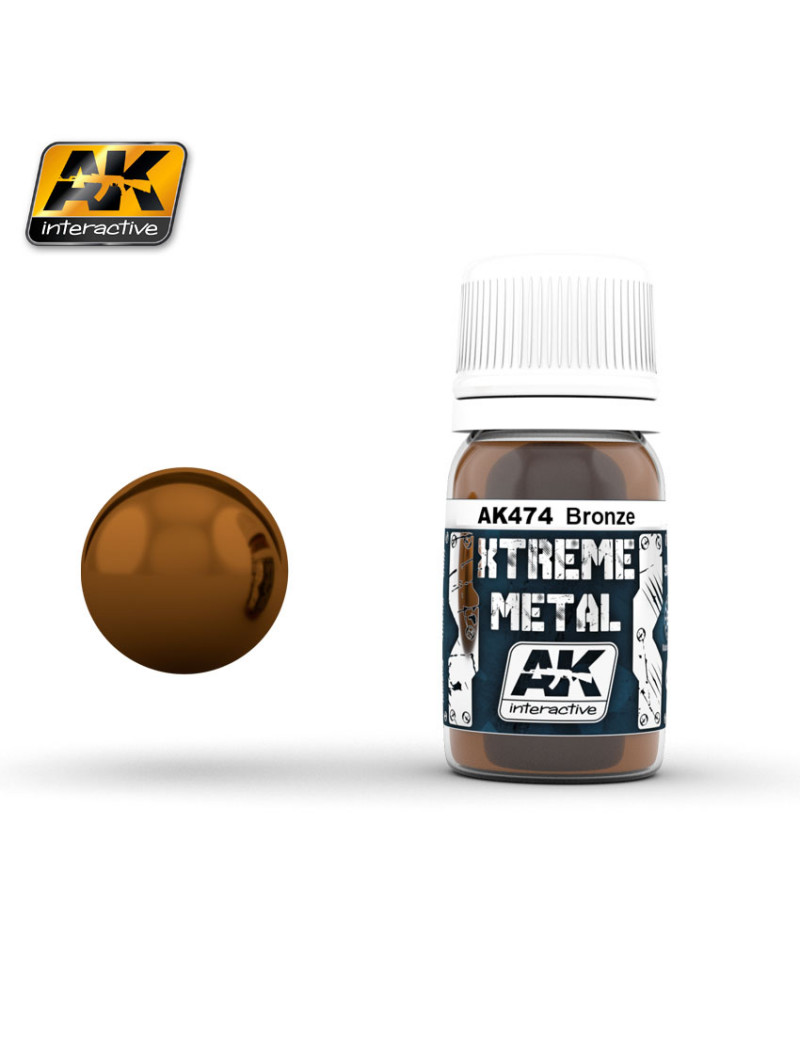 AK - Xtreme Metal Bronze Metallic Paint - 474