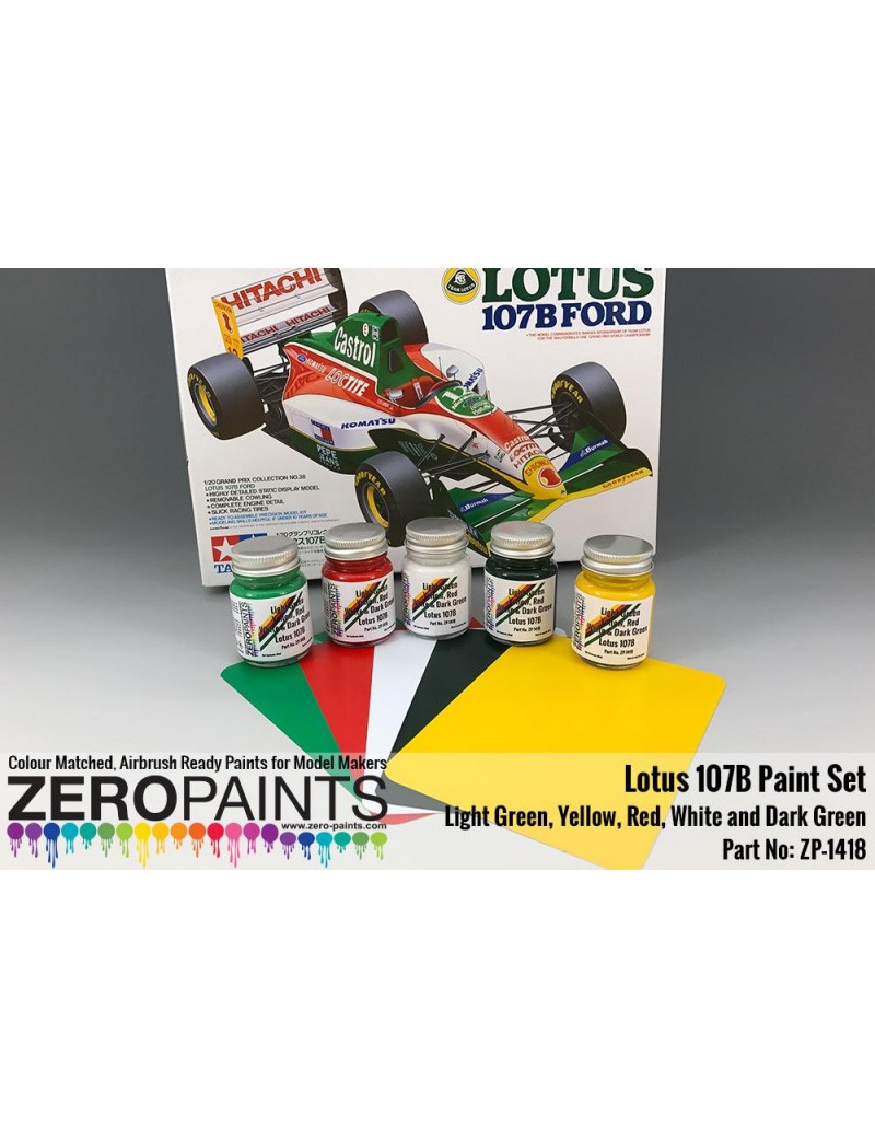 ZP - Lotus 107B Paint Set 5x30ml  - 1418