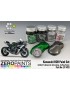 ZP - Kawasaki H2R Paint Set 4x30ml + Chrome Buffering Powder  - 1421