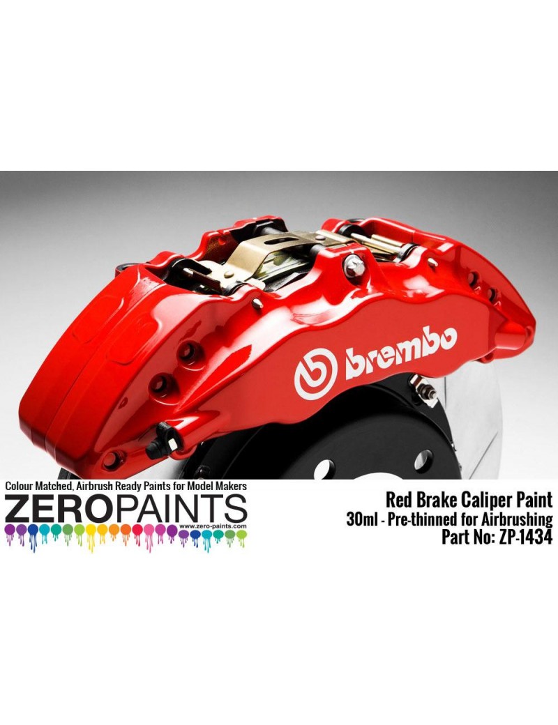 ZP - Brake Caliper Red Paint 30ml  - 1434