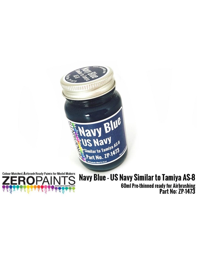 ZP - Navy Blue (US Navy) Similar to Tamiya AS-8 Paint 60ml - 1473