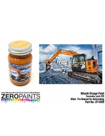 ZP - Hitachi Orange Excavator Colour Paint 60ml - 1499