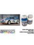 ZP - MG Metro 6R4 Computervision - White and Blue Paint Set 2x30ml - 1530