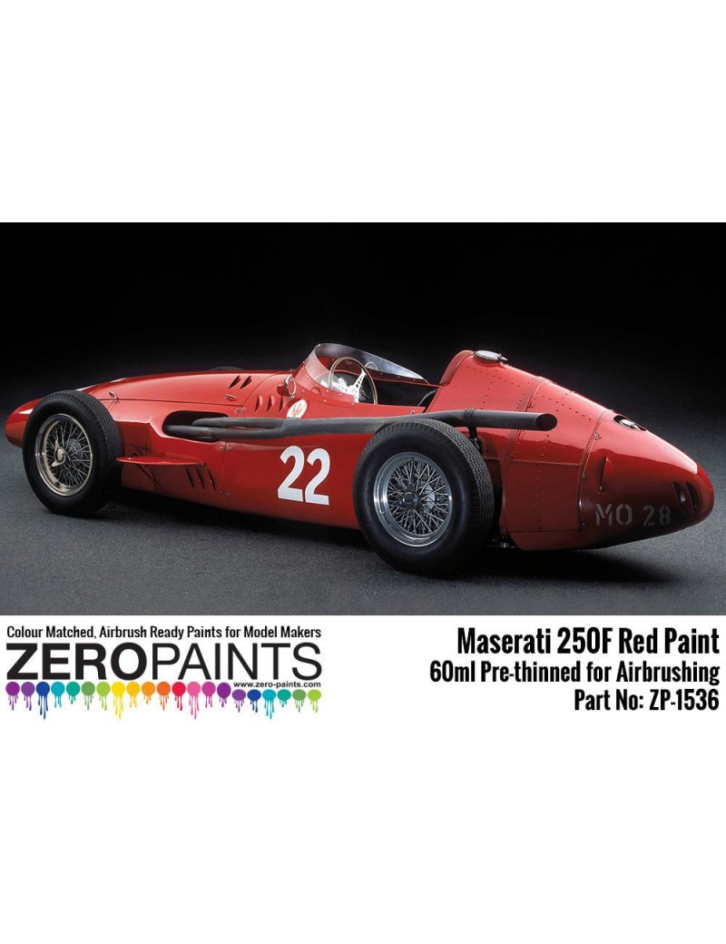 ZP - Maserati 250F Red Paint 60ml - 1536