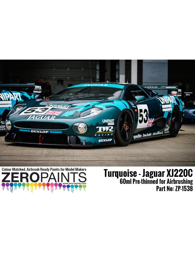 ZP - Jaguar XJ220C Turquoise Paint 60ml - 1538