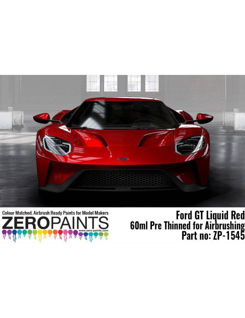 ZP - Ford GT Liquid Red Paint 60ml - 1545