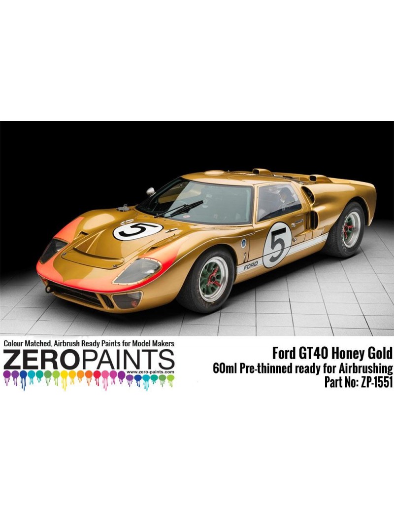 ZP - Ford GT40 Honey Gold Paint 60ml - 1551
