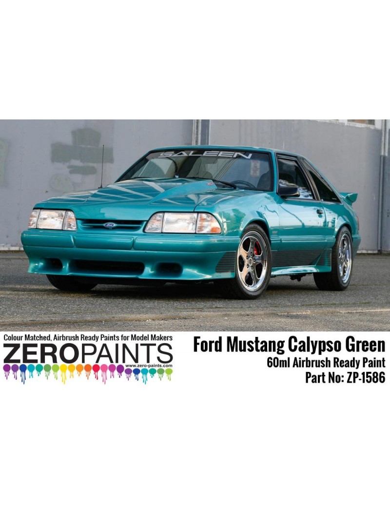 ZP - Ford Mustang Calypso Green Paint 60ml - 1586