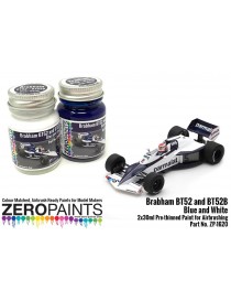 ZP - Brabham BT52 and BT52B Blue and White Paint Set 2x30ml - 1620