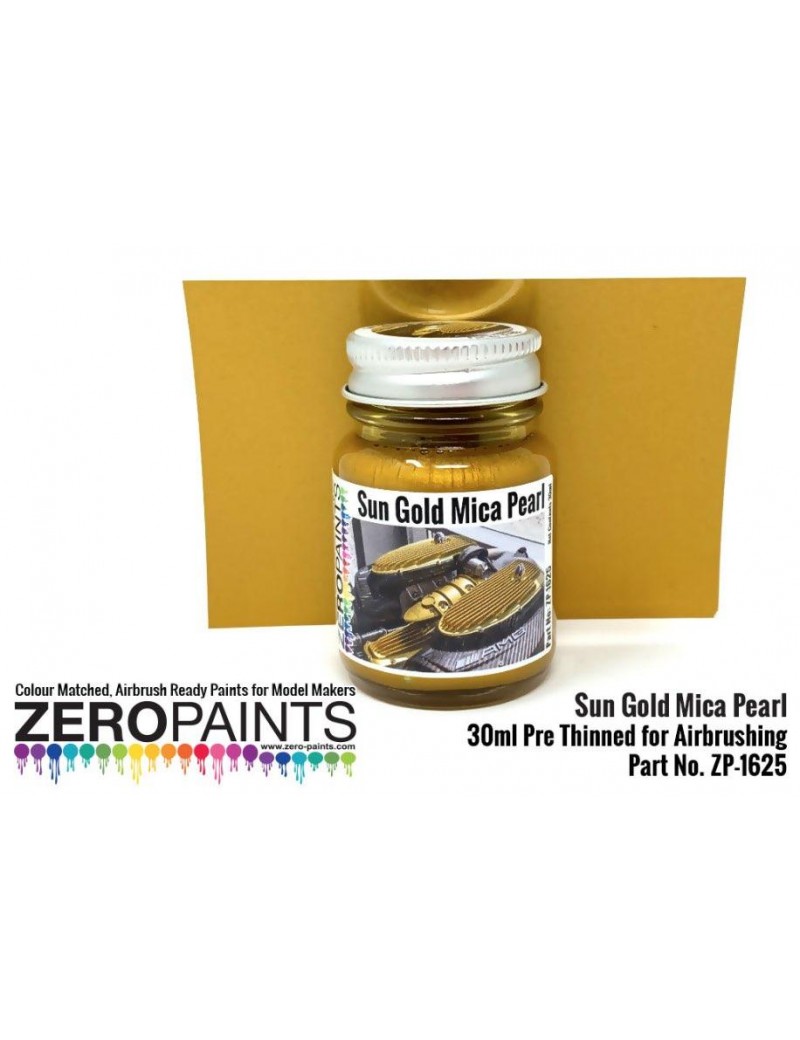 ZP - Sun Gold Mica Pearl Paint 30ml - 1625