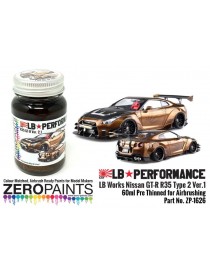 ZP - Black Gold Paint 60ml for LB Works Nissan GT-R R35 Type 2 Ver.1 - 1626