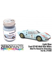 ZP - Light Blue Ford GT40...