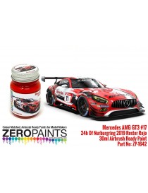 ZP - Mercedes AMG GT3 17 ADAC Total 24h Of Nurburgring 2019 Red Paint 30ml - 1642