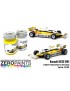 ZP - Renault RE30 1981 Yellow and White Paint Set - 1617
