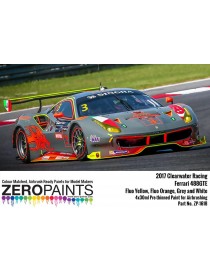 ZP - 2017 Clearwater Racing Ferrari 488GTE Paint 4x30ml - 1618