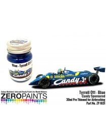 ZP - Tyrrell 011 Blue Paint...