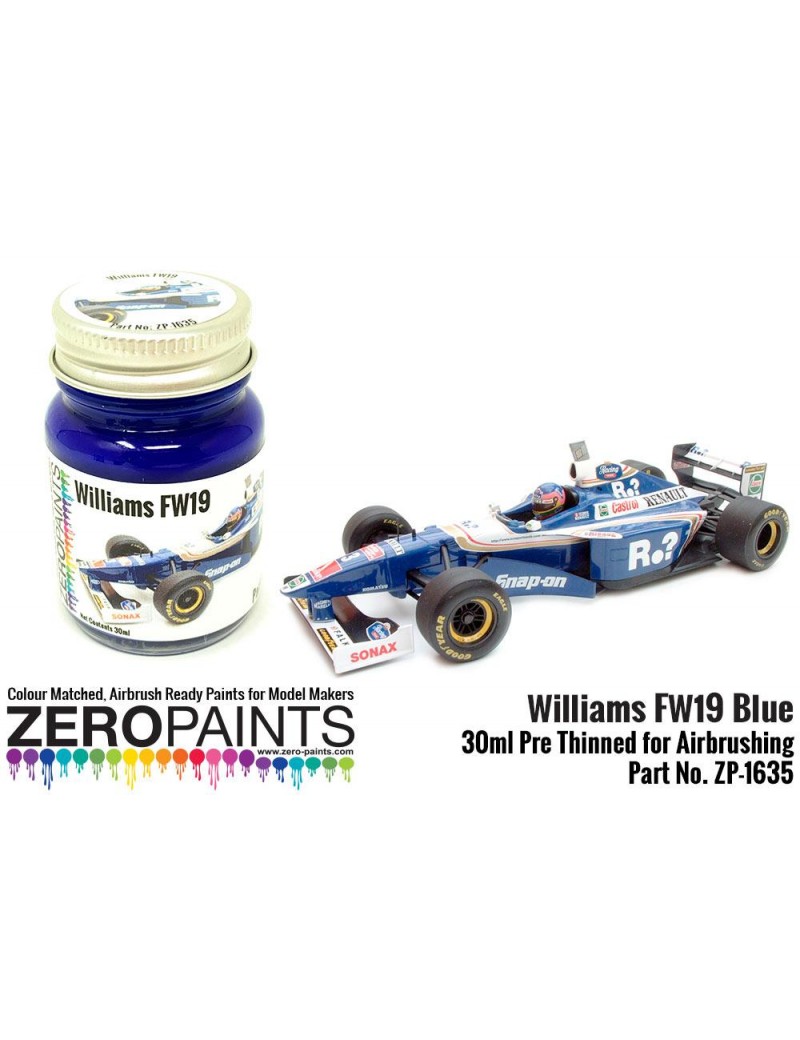 ZP - Williams FW19 Blue Paint 30ml - 1635