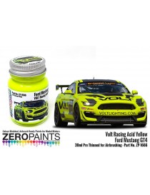 ZP - Volt Racing Acid Yellow for Ford Mustang GT4 Paint - 30ml - 1666