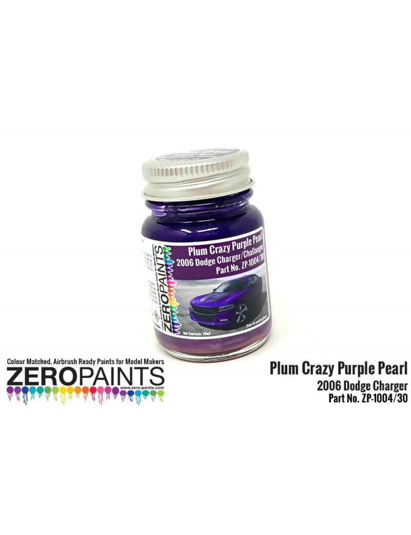 ZP - Plum Crazy Purple Pearl Paint 30ml  - 1004/30