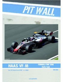 PitWall - 1/20 Haas VF-18 Decals (Ferrari SF70H) - 20D-003