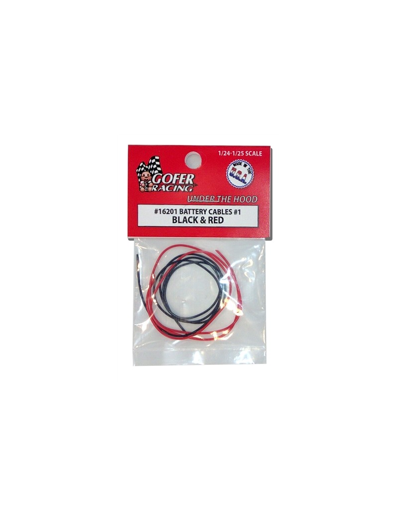 Gofer - Battery Cables Black and Red - 16201