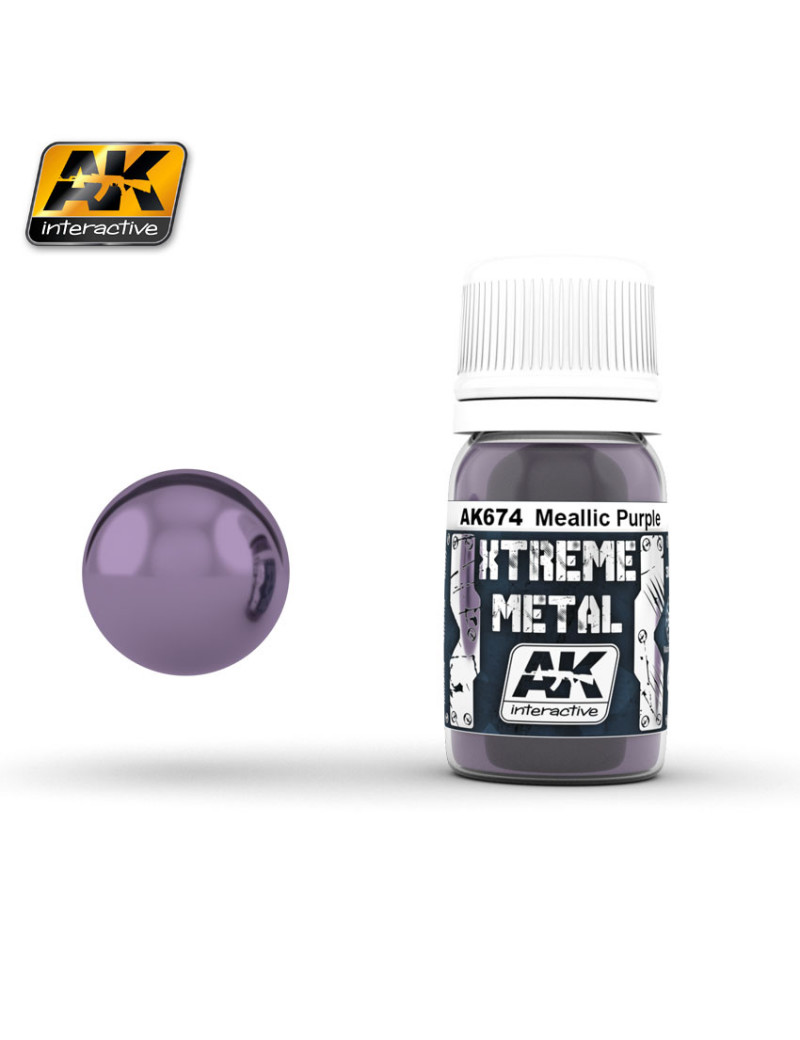 AK - Xtreme Metal Metallic Purple - 674