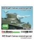 DEF - WWII US M3 Stuart Canvas covered gun set (for Academy, Tamiya) - 35119