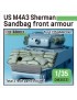 DEF - WWII US M4A3 Sherman Sandbag front armor for 1/35 M4A3 kit - 35121