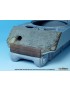 DEF - WWII US M4A3 Sherman Concrete front armor for 1/35 M4A3 kit - 35122