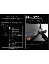 Airscale -  1/32 Propeller...